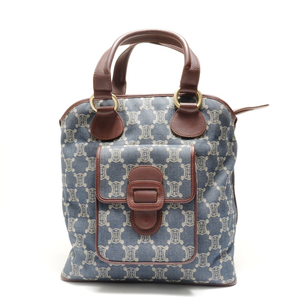 Celine Paris Macadam handbag, blue